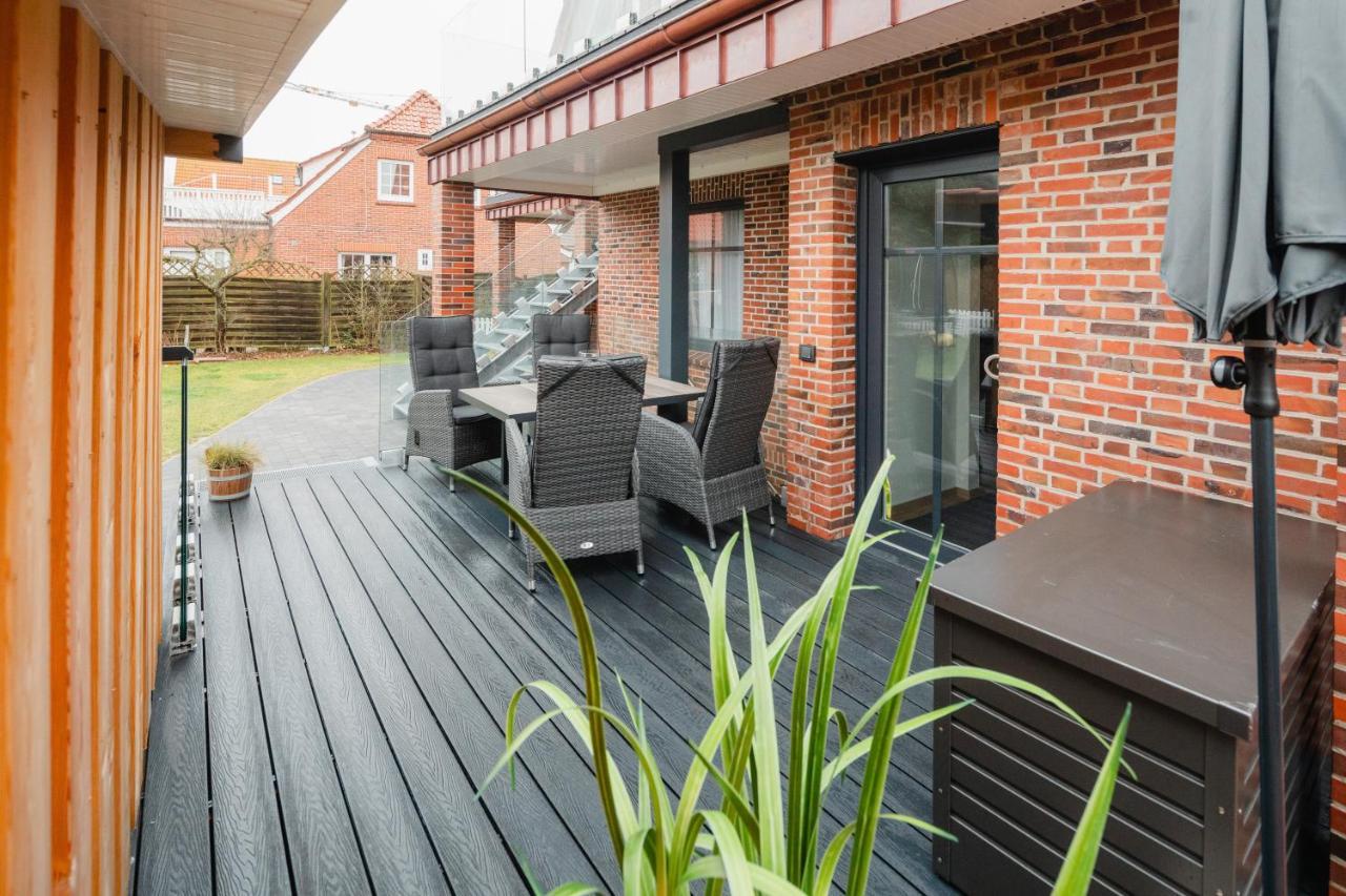 Winkelschiffchen IV Mit Sauna Juist Exteriör bild