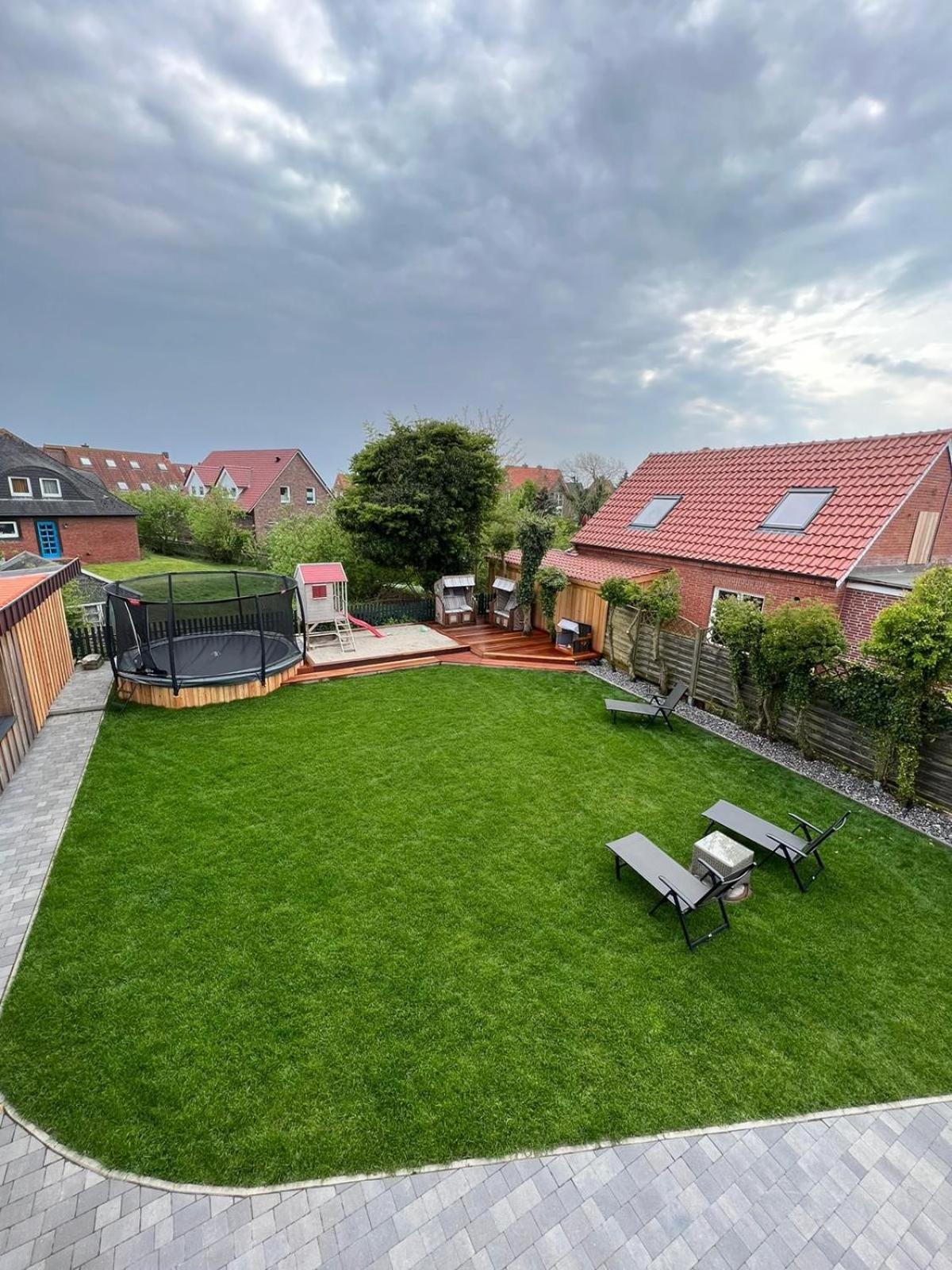 Winkelschiffchen IV Mit Sauna Juist Exteriör bild